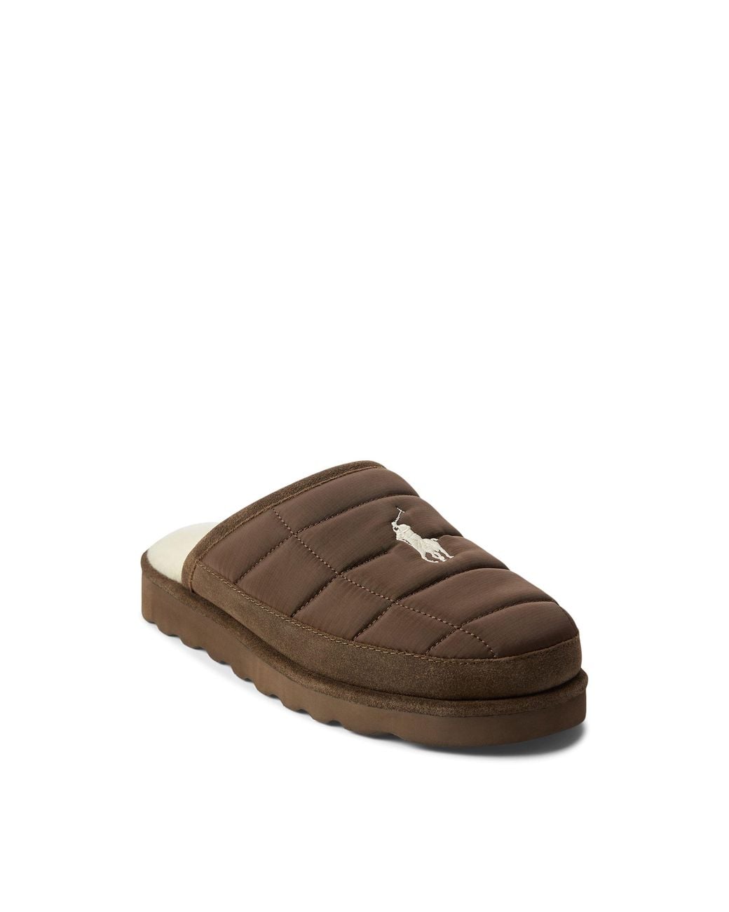 Polo Ralph Lauren Brown Mules Slippers for men