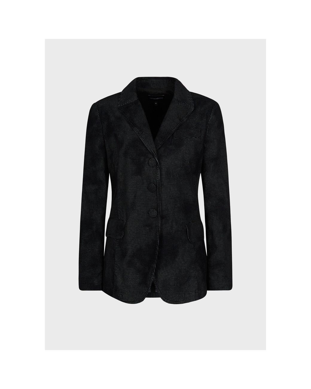 Emporio Armani Black Ch Fbrc Jkt