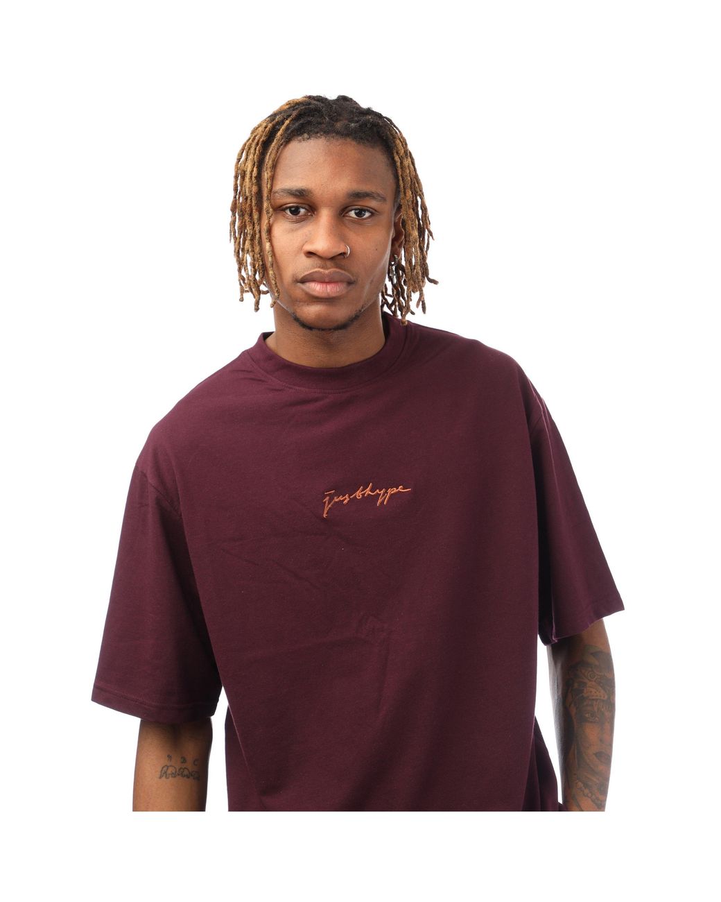 Hype Purple Adults Oversized T-Shirt
