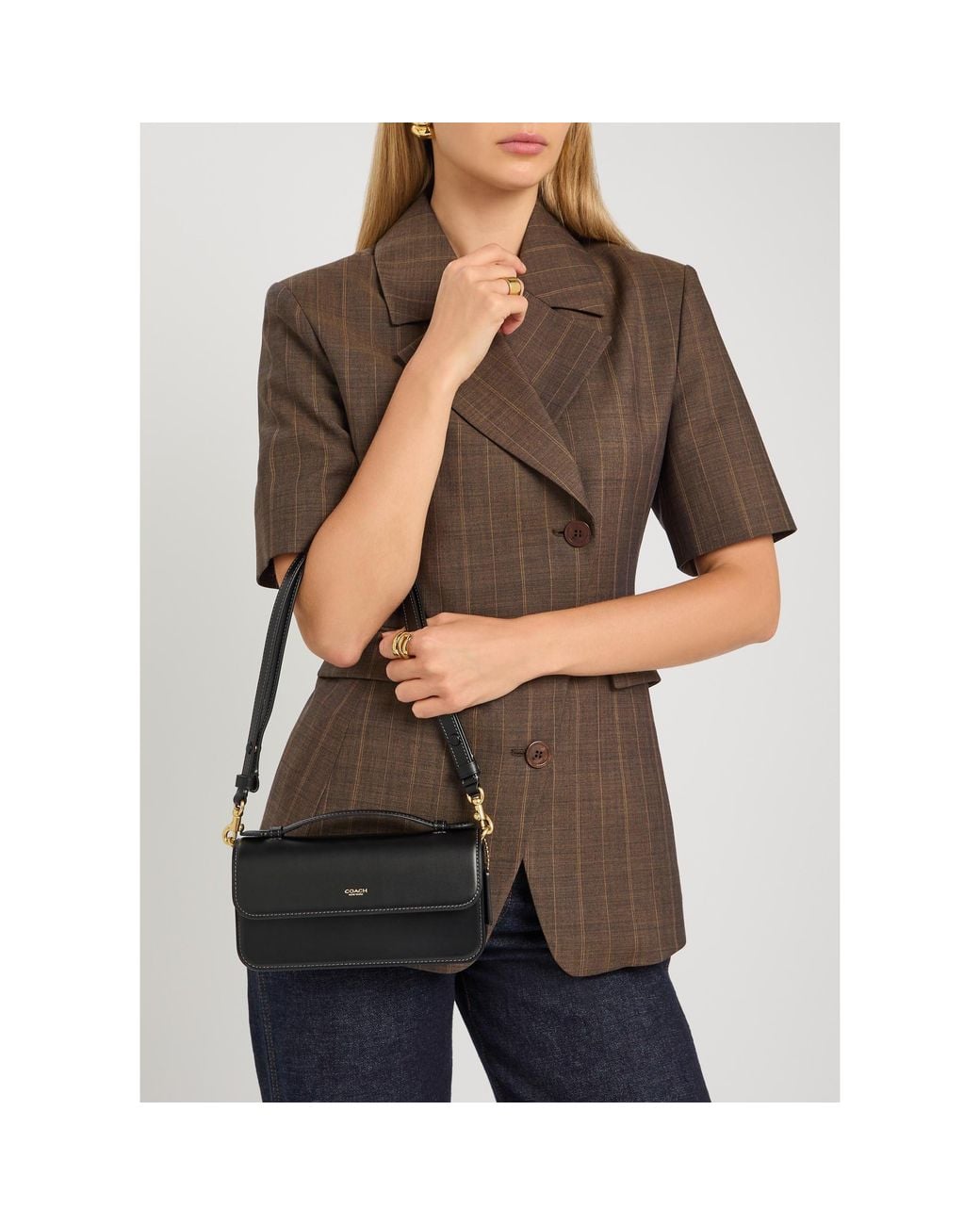 COACH Black Elora Crossbody Bag