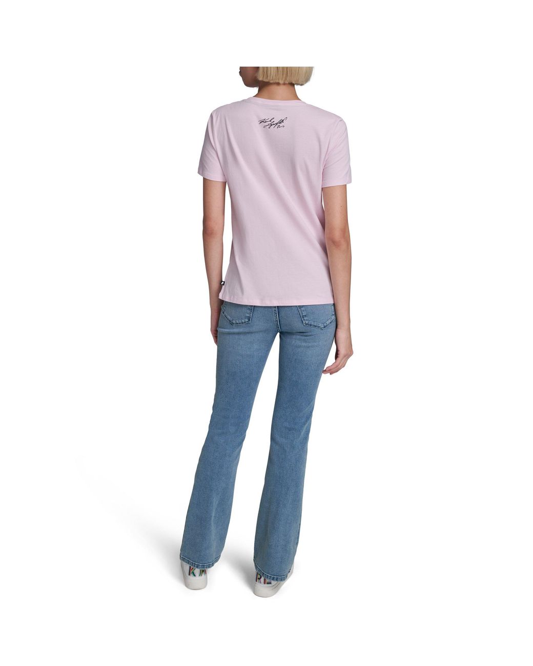 Karl Lagerfeld Purple Sportswear T-Shirt