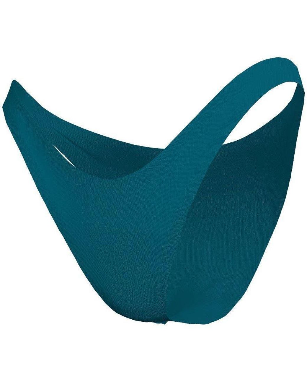 Nike Blue Performance Bikini Bottoms