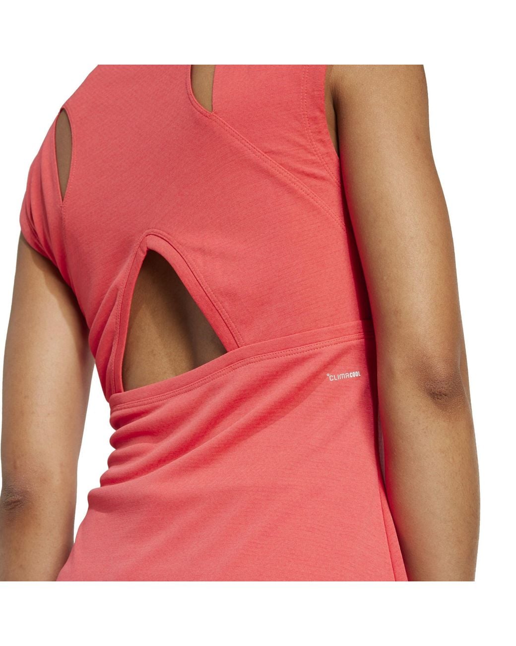 Adidas Red Pro Tennis Dress