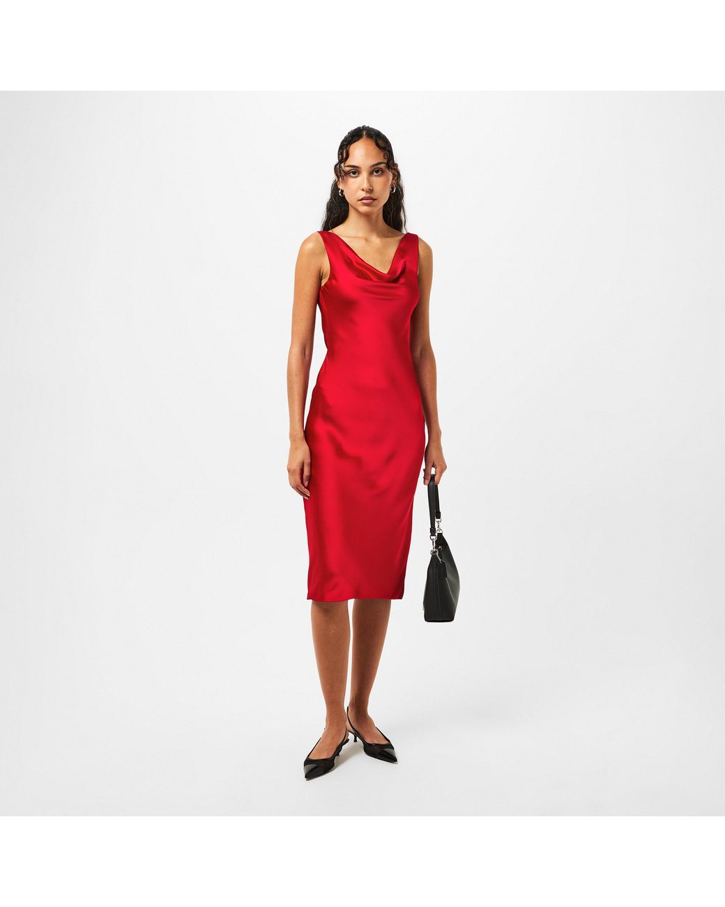 Norma Kamali Red A Line Dress