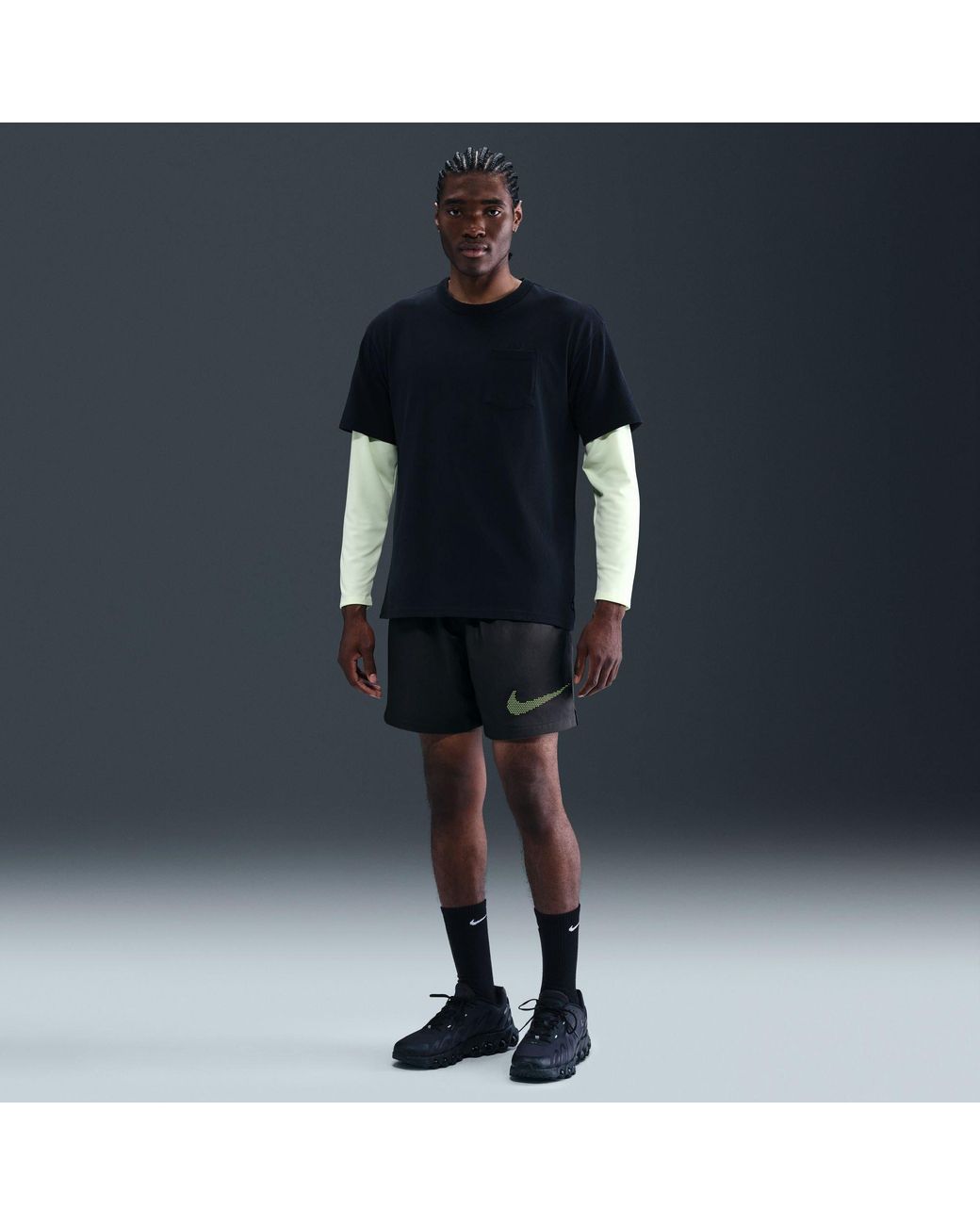 Nike Black M Nk Clb Flow W for men