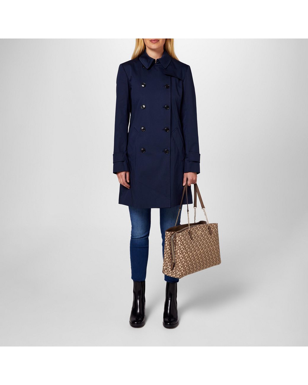 DKNY Metallic Byrant Park Tote Bag