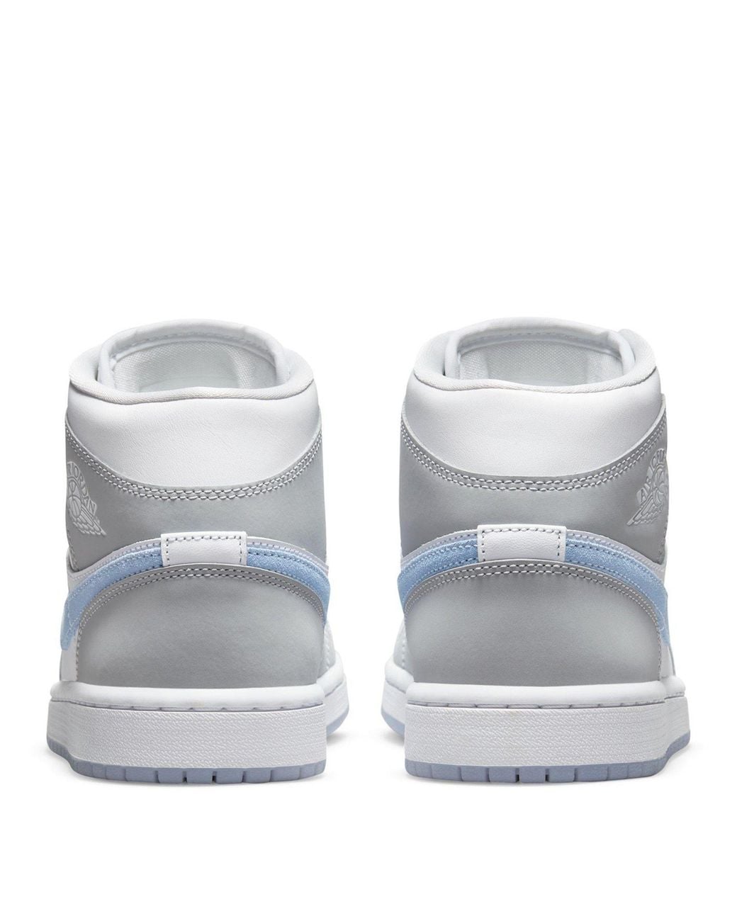 Nike White Jordan 1 Mid Ld64