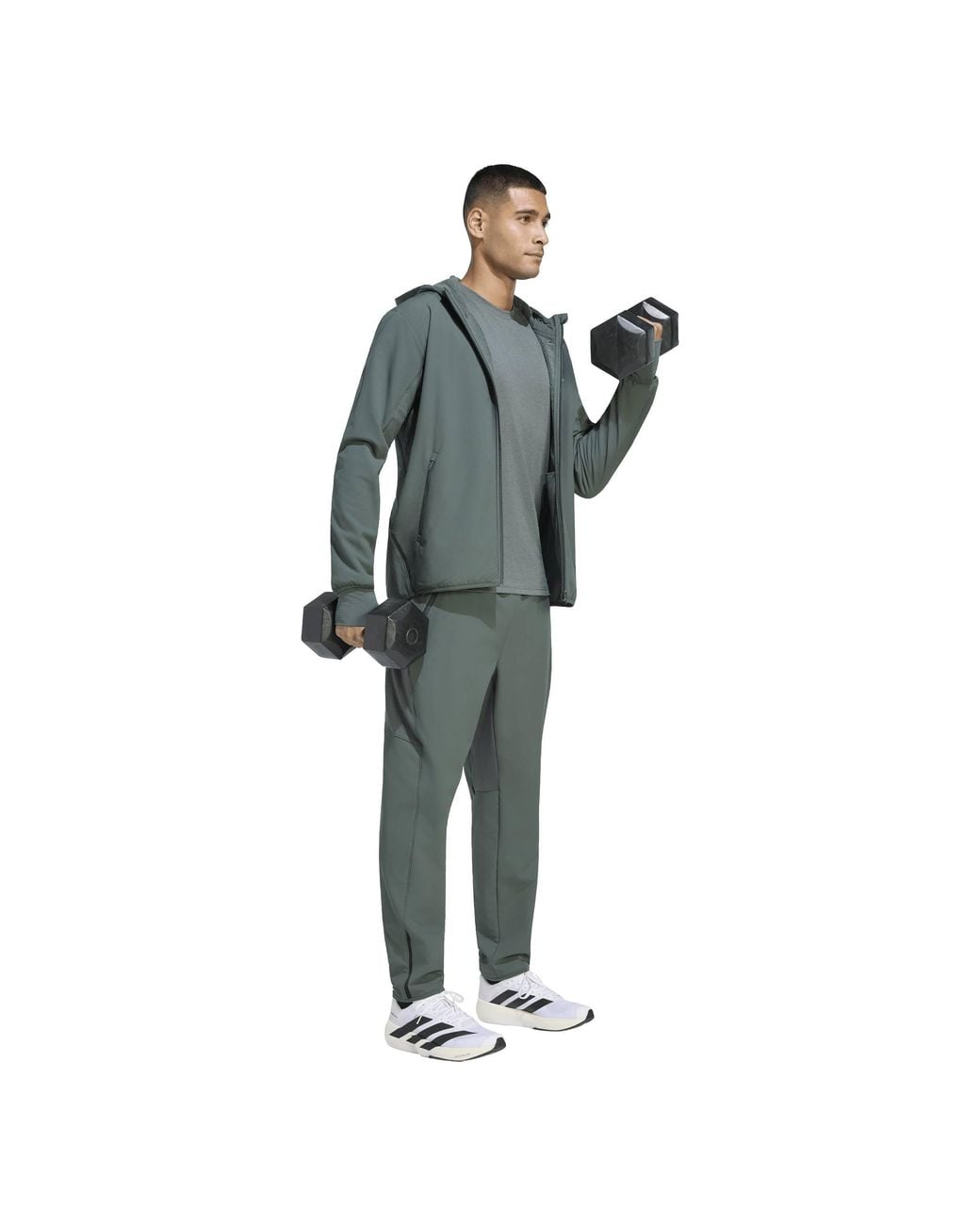Adidas Green Climacool Fz Sn64 for men