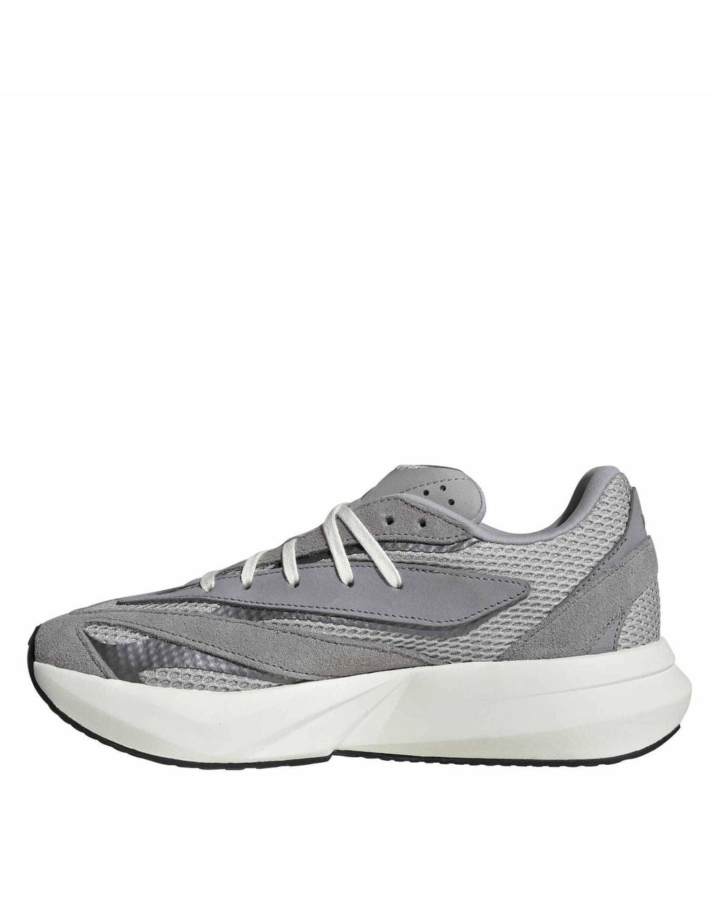 Adidas Gray Lightblaze Road Running Shoes for men