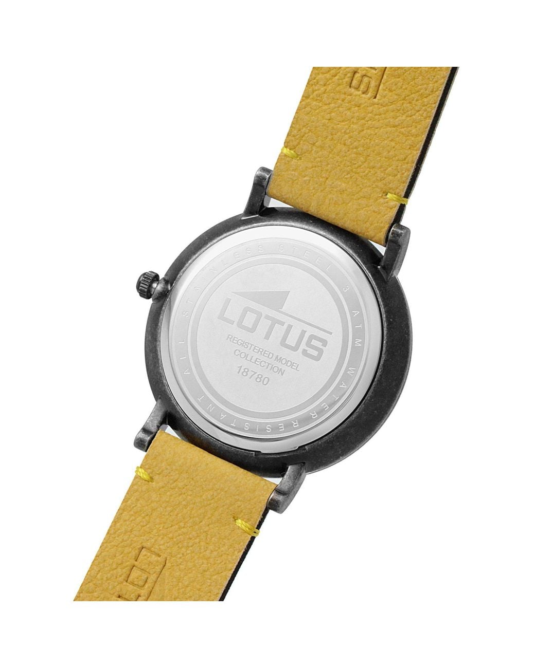 Lotus Gray Stainless Steel Sports Analogue Quartz Watch