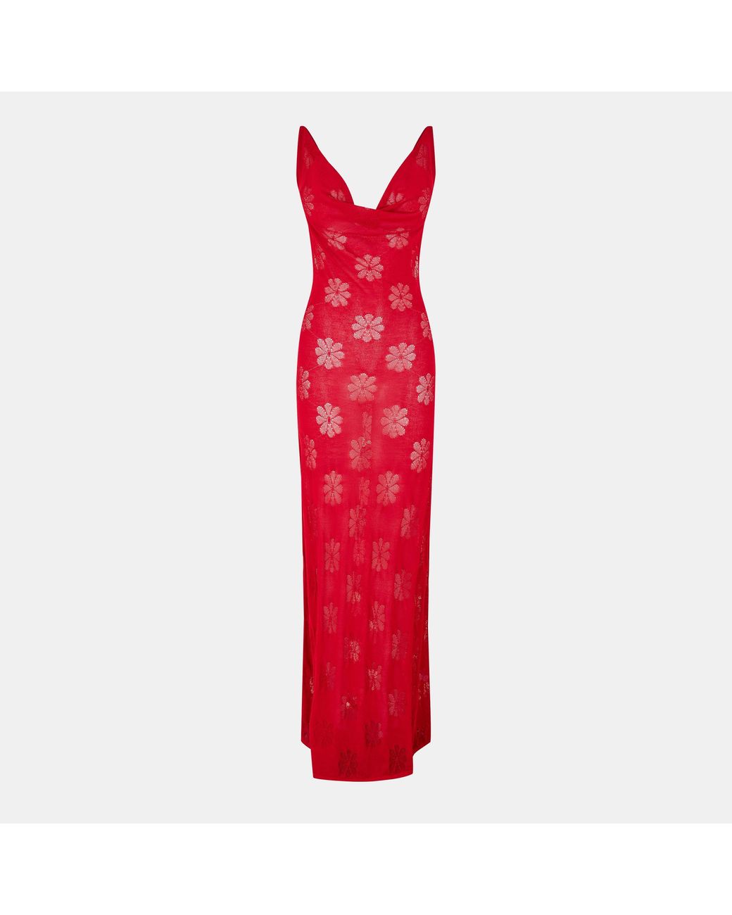 Asta Resort Red Klara Long Maxi Dress