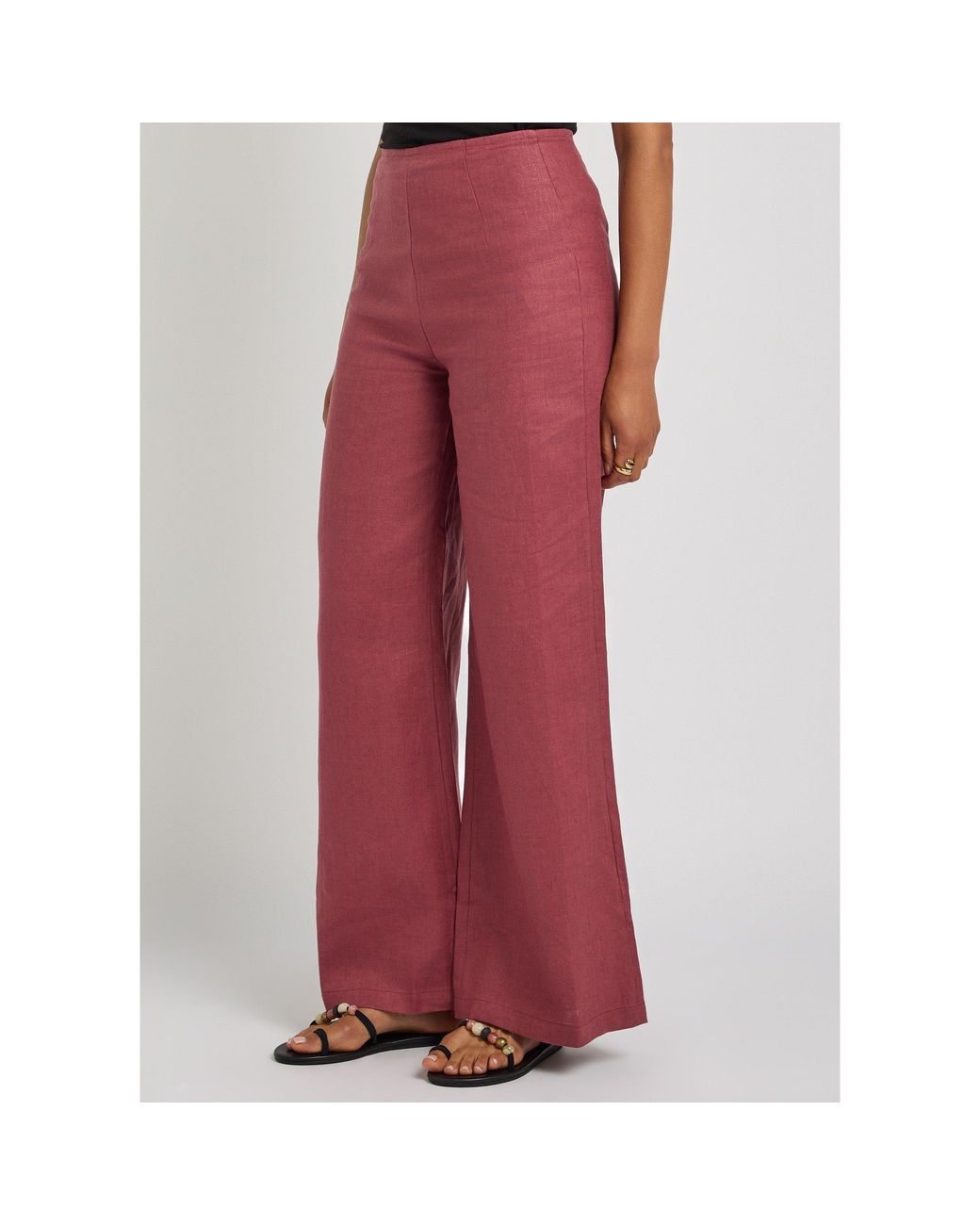 Faithfull The Brand Red Syna Pant