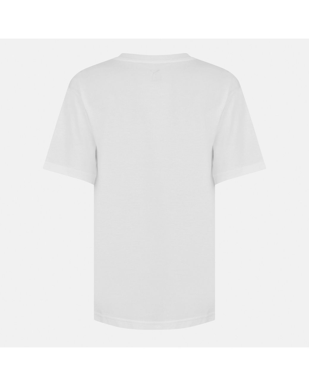 PUMA White Squad Relaxed Regular Fit T Shirt
