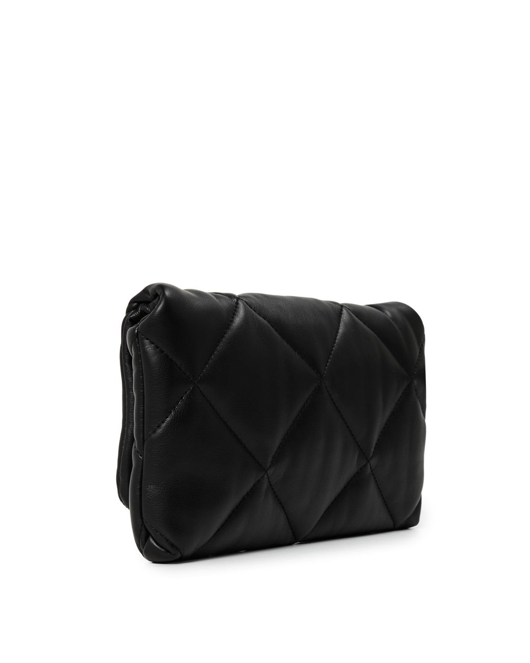 Barbour Gray Qualify Micro Faux Leather Crossbody Bag