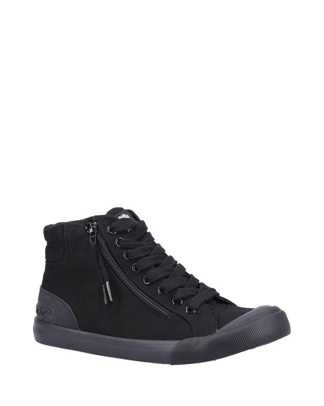 Rocket Dog Blue Jazzin Hi 12a Canvas Shoes