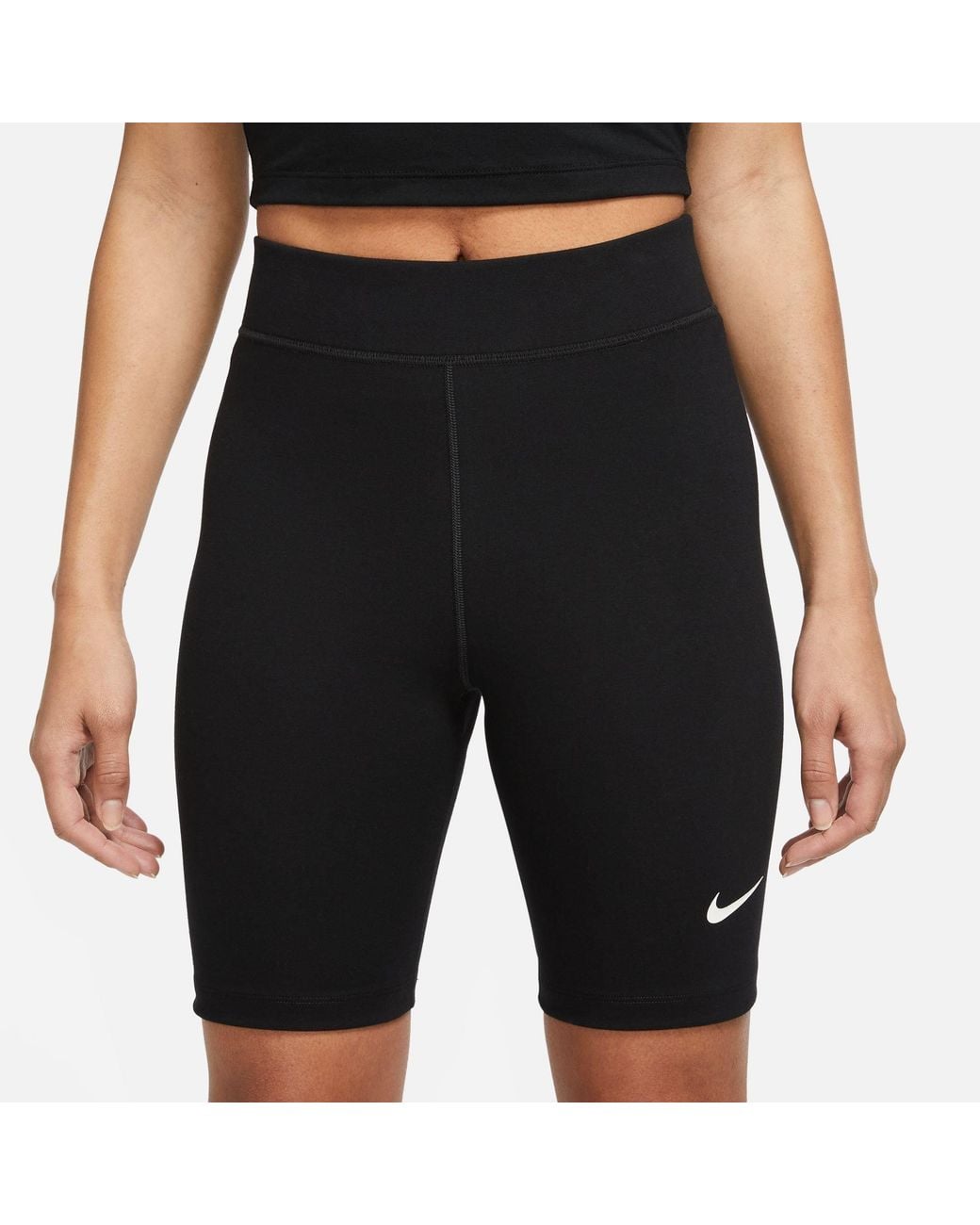 Nike Black Classic 8 Inch Biker Cycling Shorts
