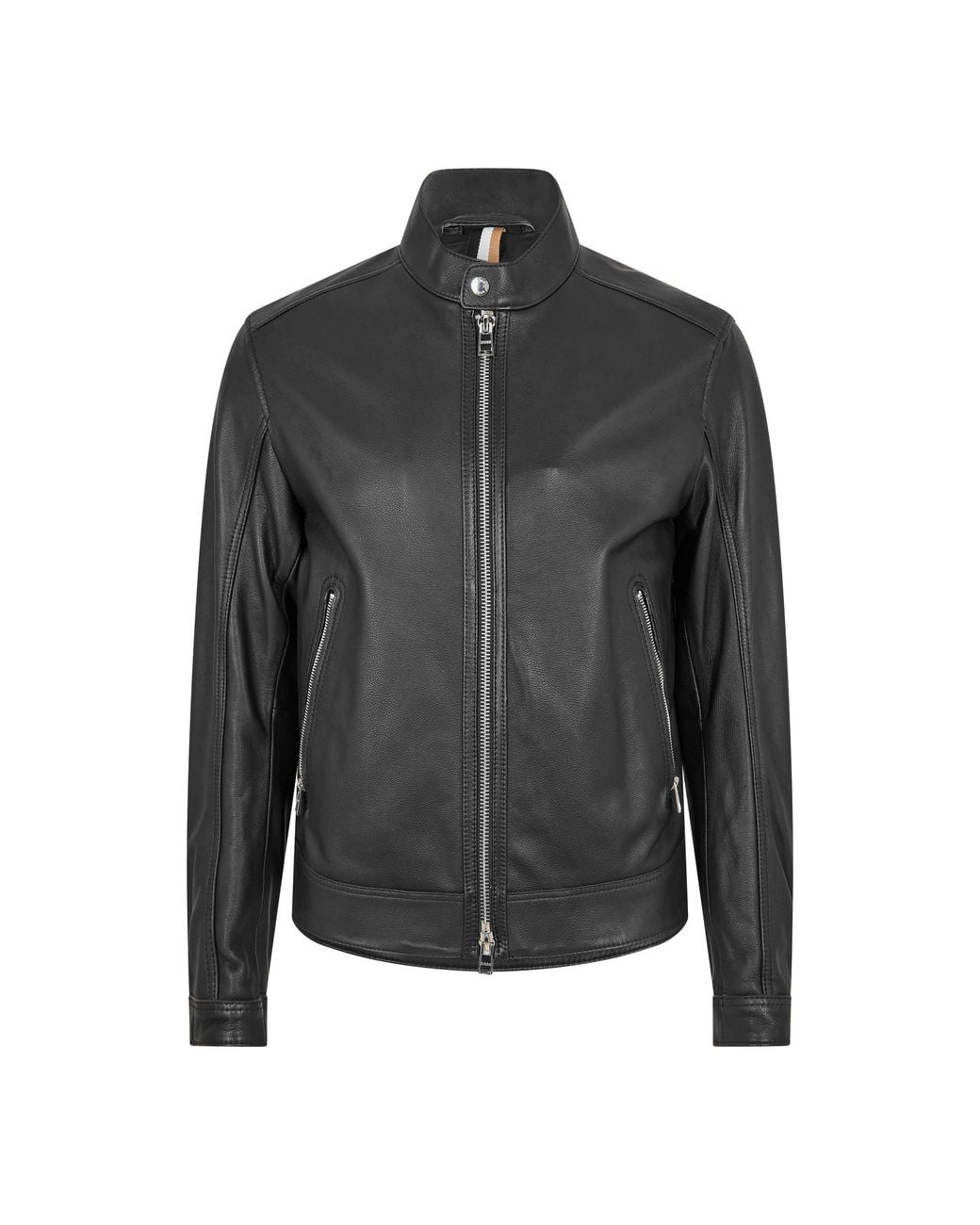 Boss Black Mansell Leather Jacket for men