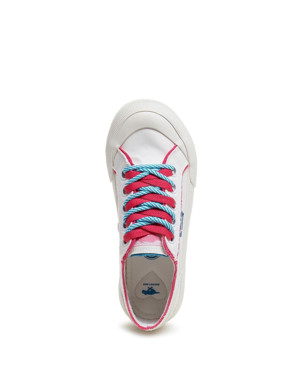 Rocket Dog White Jazzin Plus Eighties 12a Shoe
