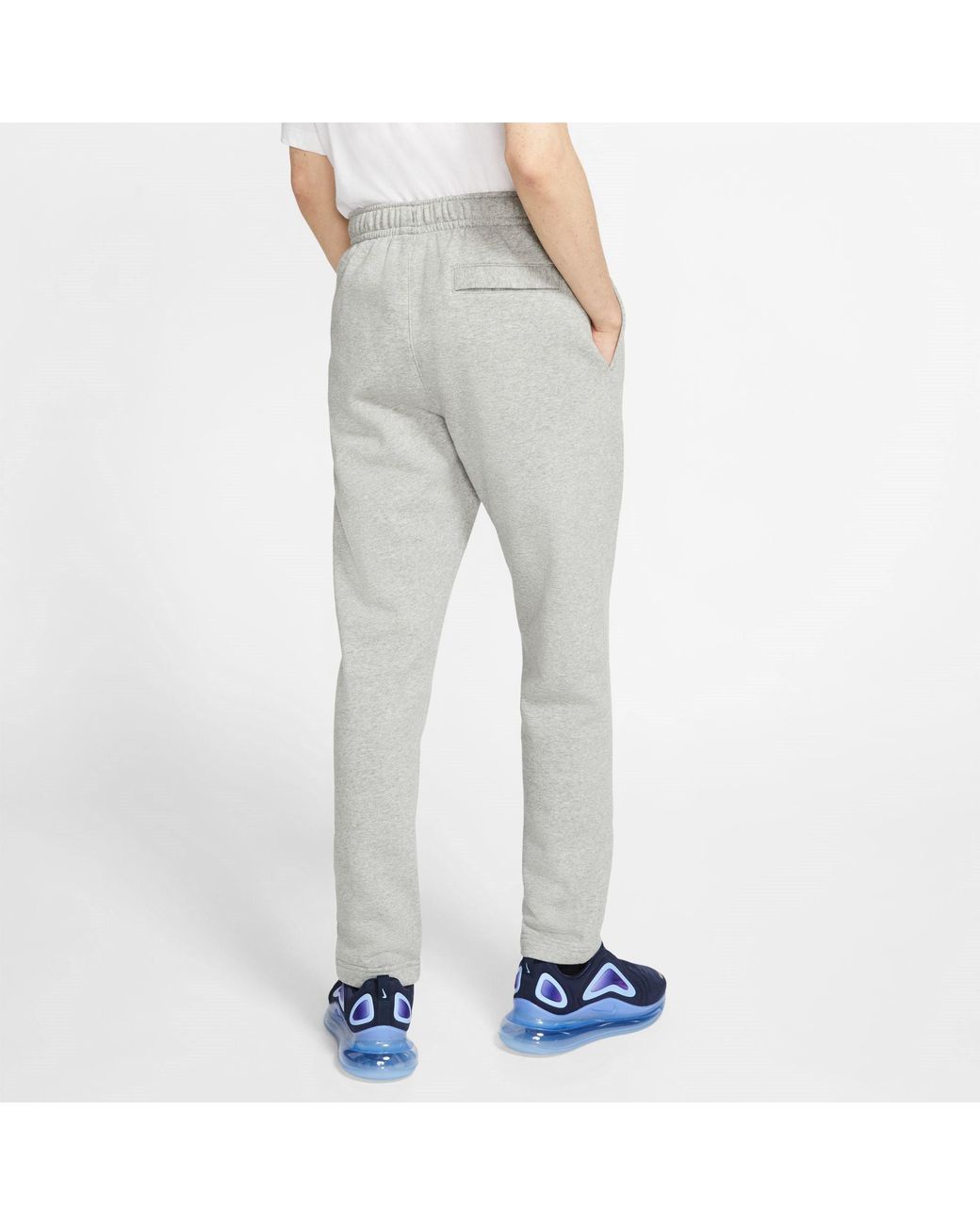 Nike Gray Sportswear Club Fleece Pants for men
