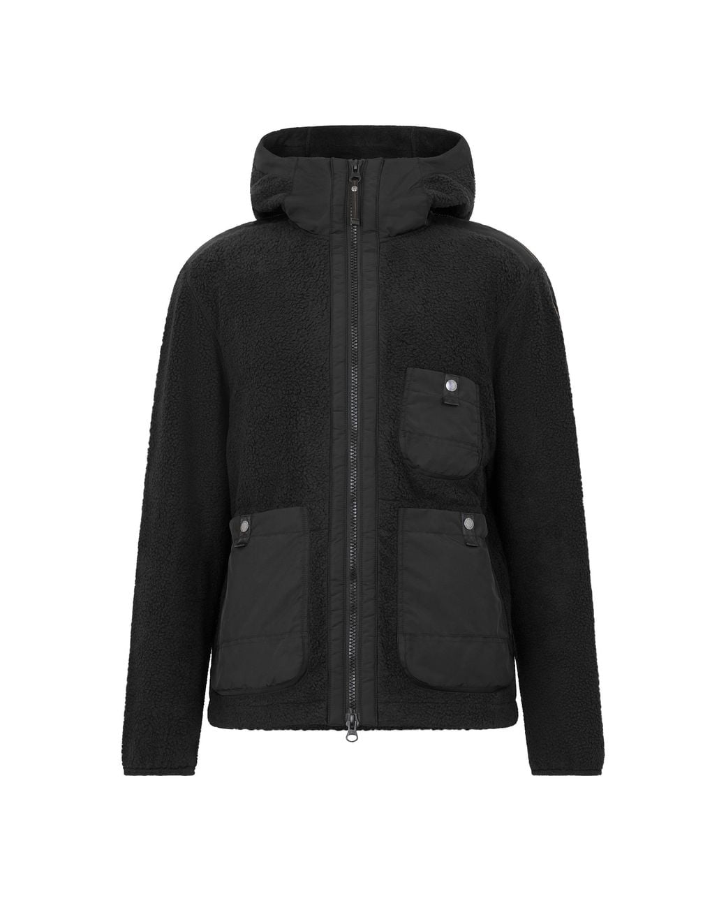 Parajumpers Black Para Sherpa Hood Sn64 for men