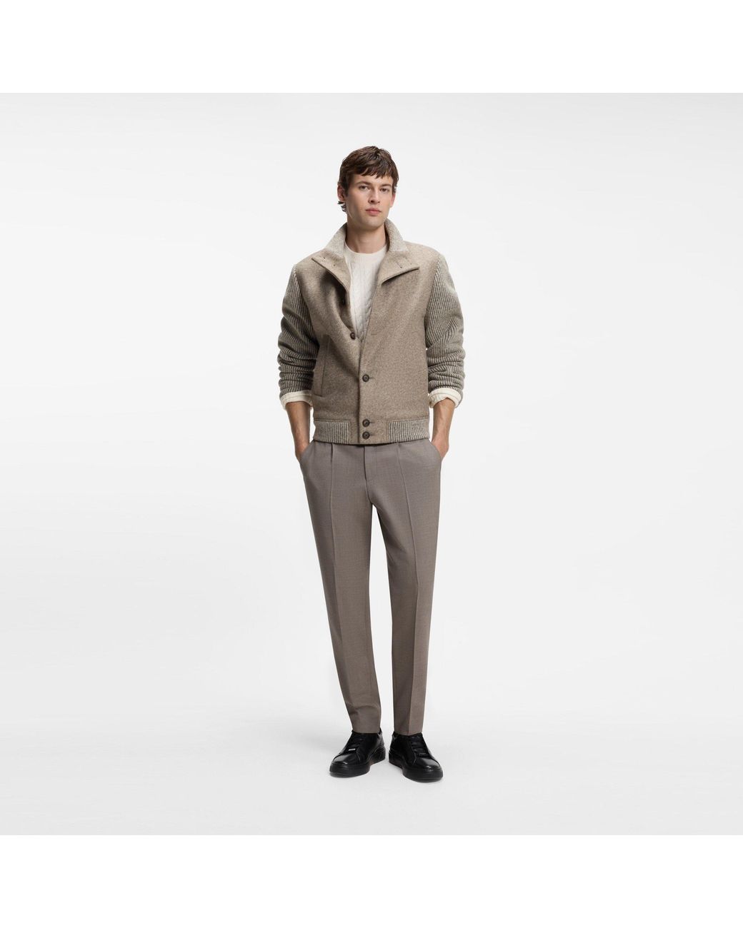 Boss Gray Hbb Charly Hybrid Co Sn64 for men