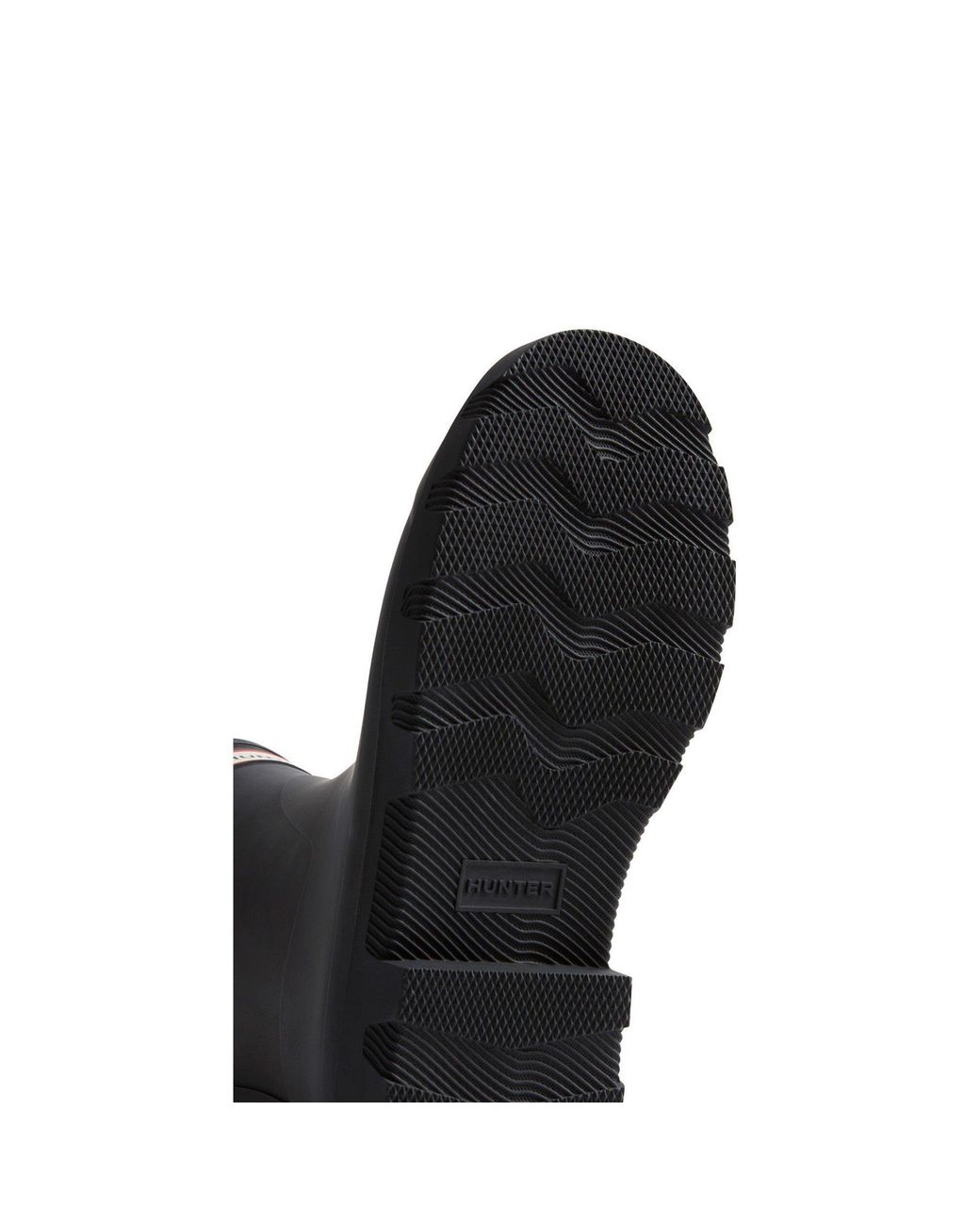 Hunter Black Downpour Short Boot for men