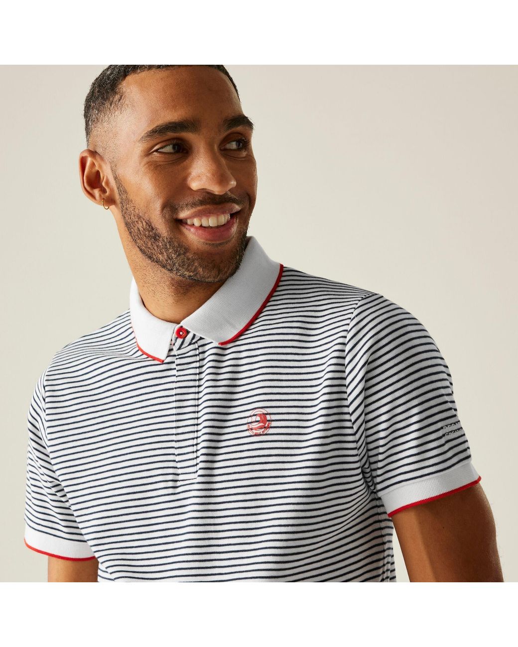 Regatta Gray Tiver Breathable Polo Shirts for men