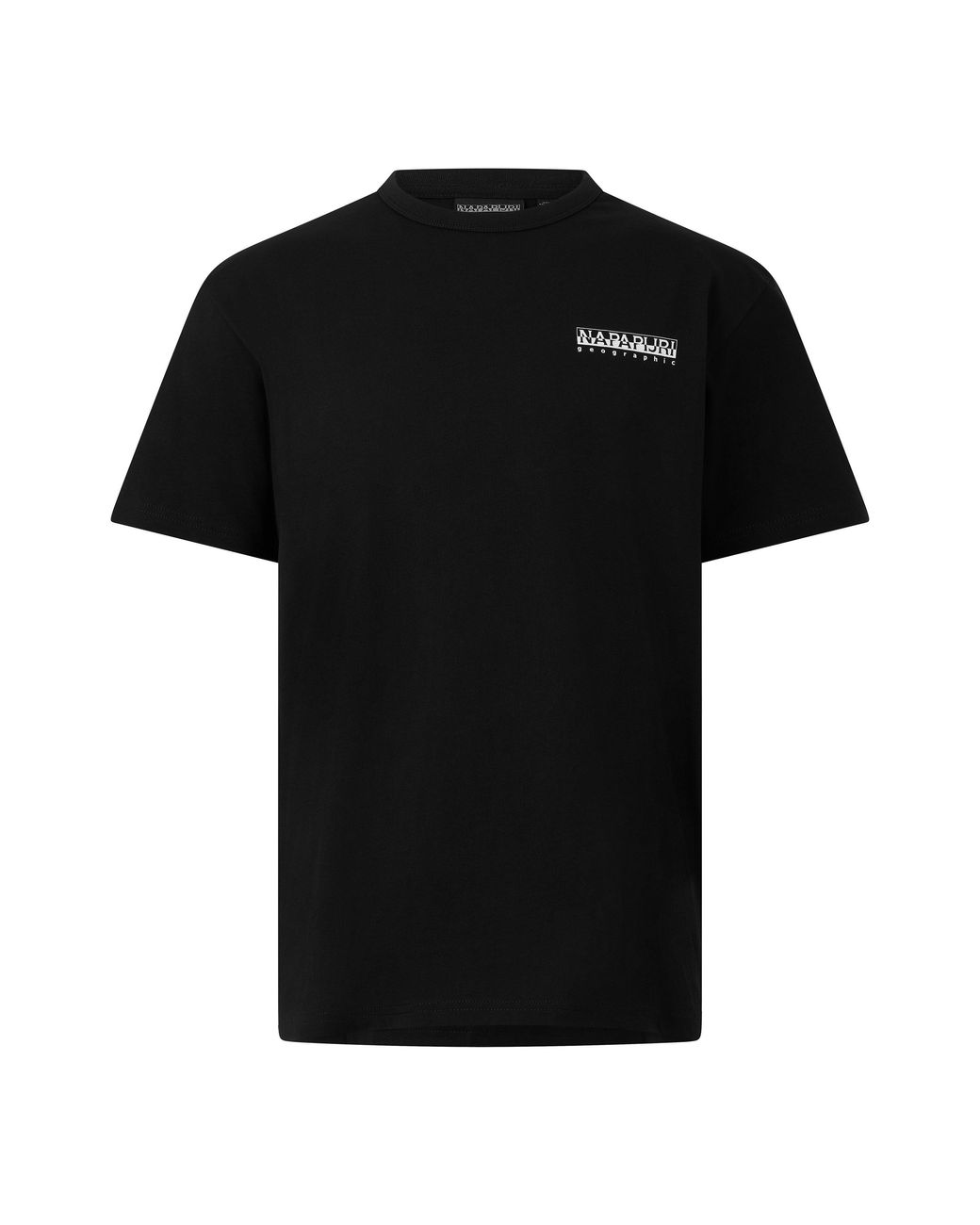 Napapijri Black Graphic T-shirt for men