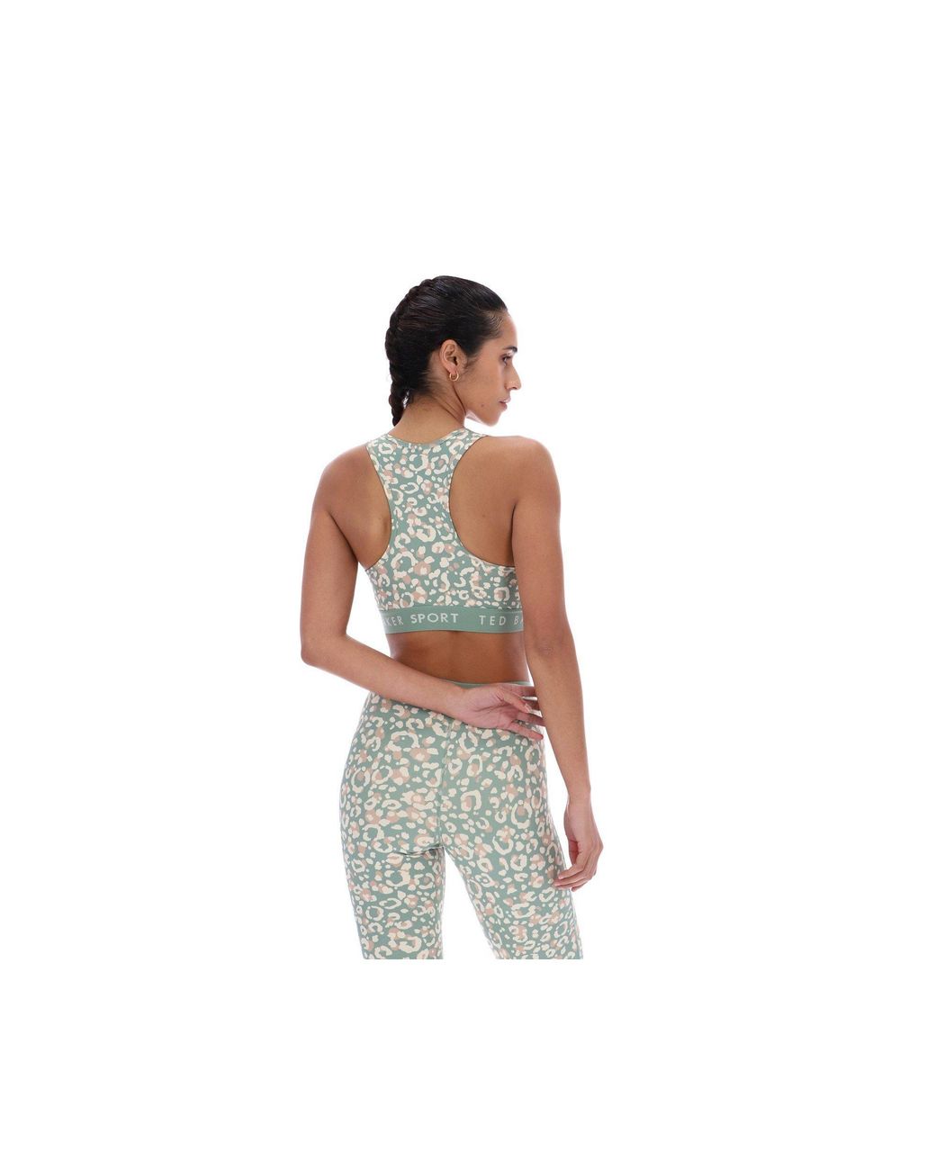 Ted Baker Green Pansy Essentials Printed Bra