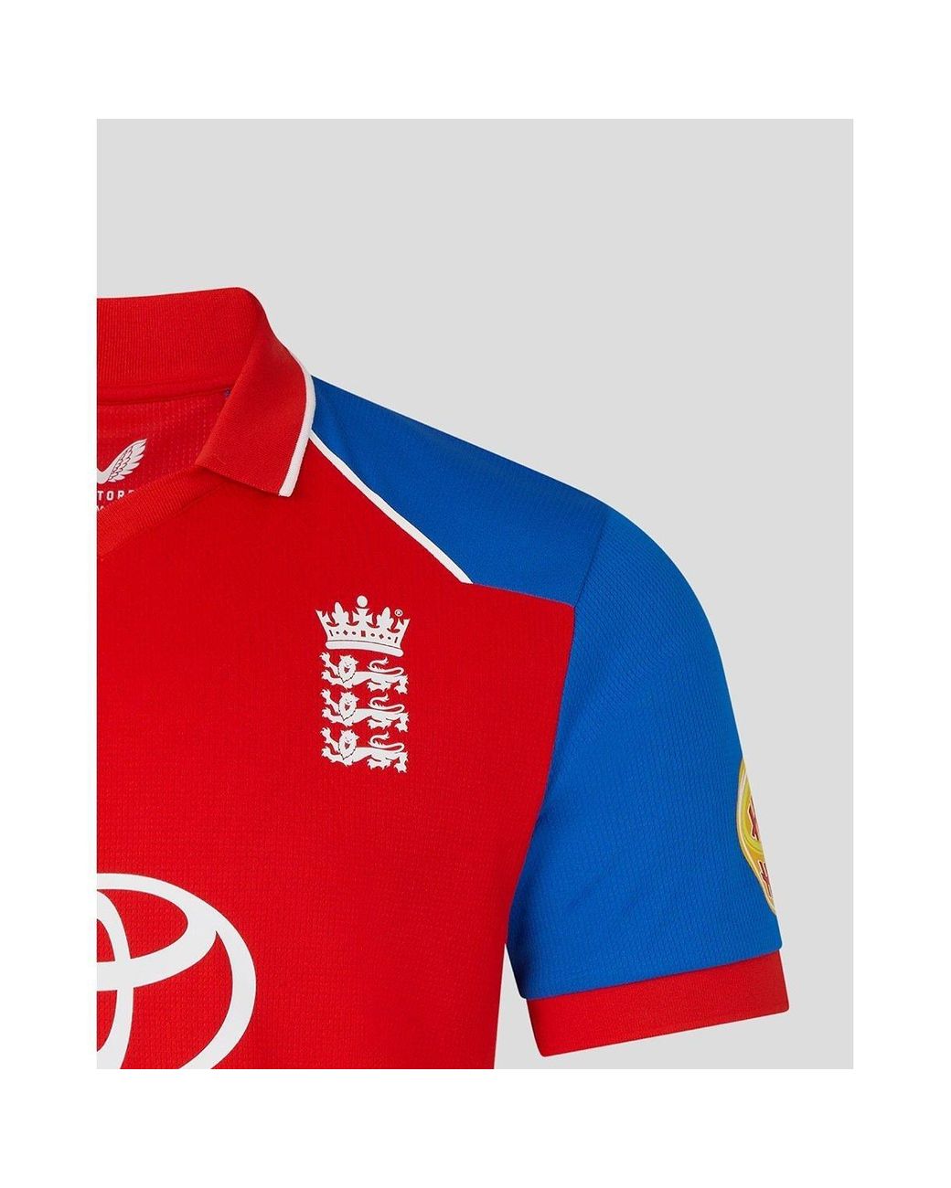 Castore Red 26/27 England Cricket T20 Shirt for men