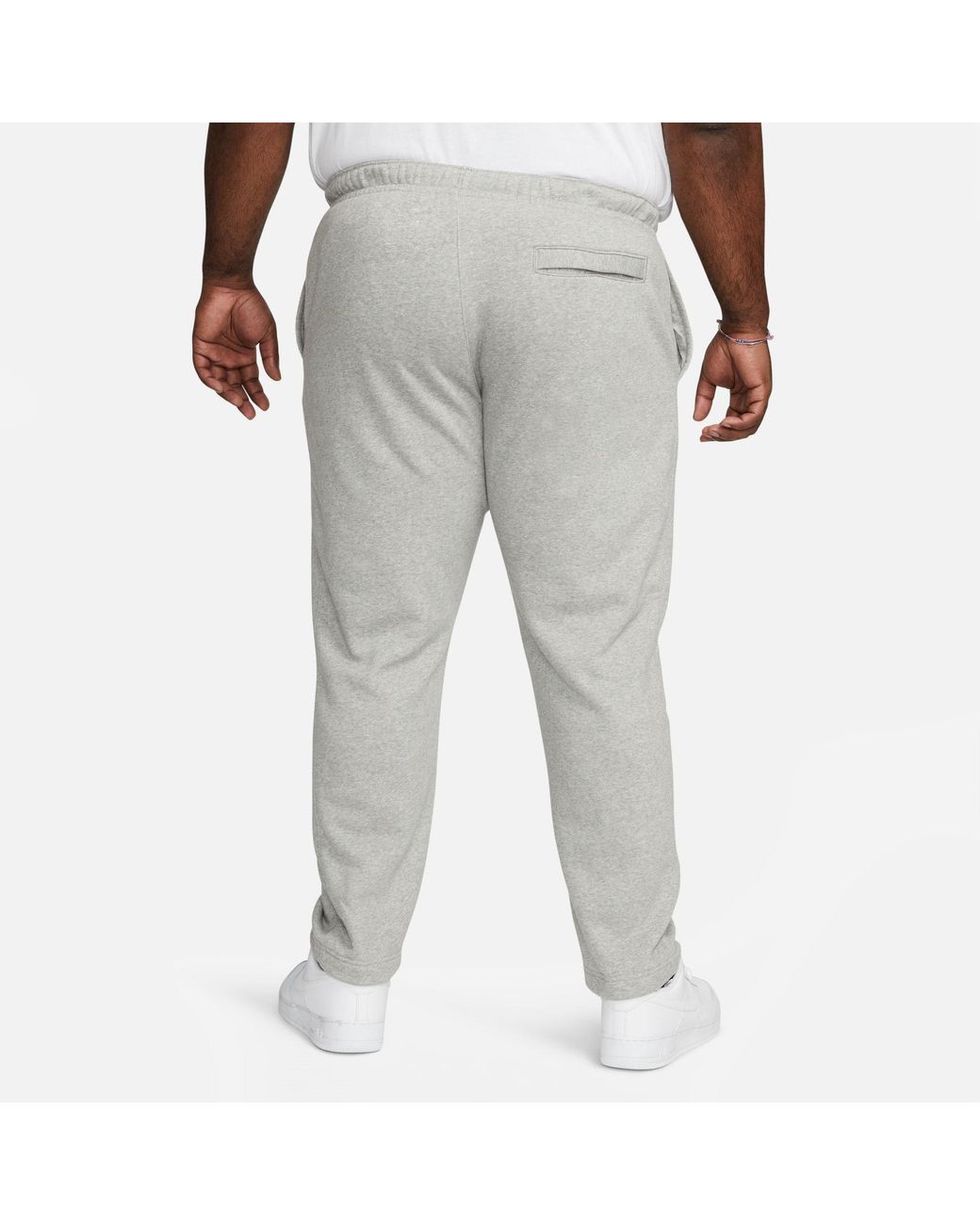 Nike Gray Sportswear Club Fleece Pants for men