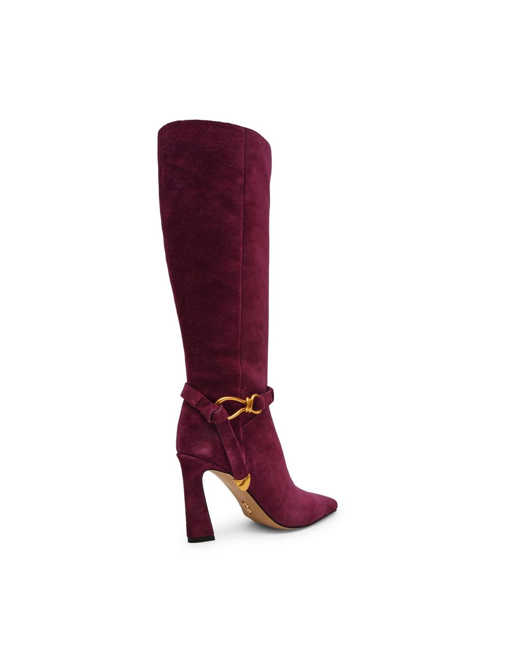 Steve Madden Red Sirrens Suede Knee-High Boots