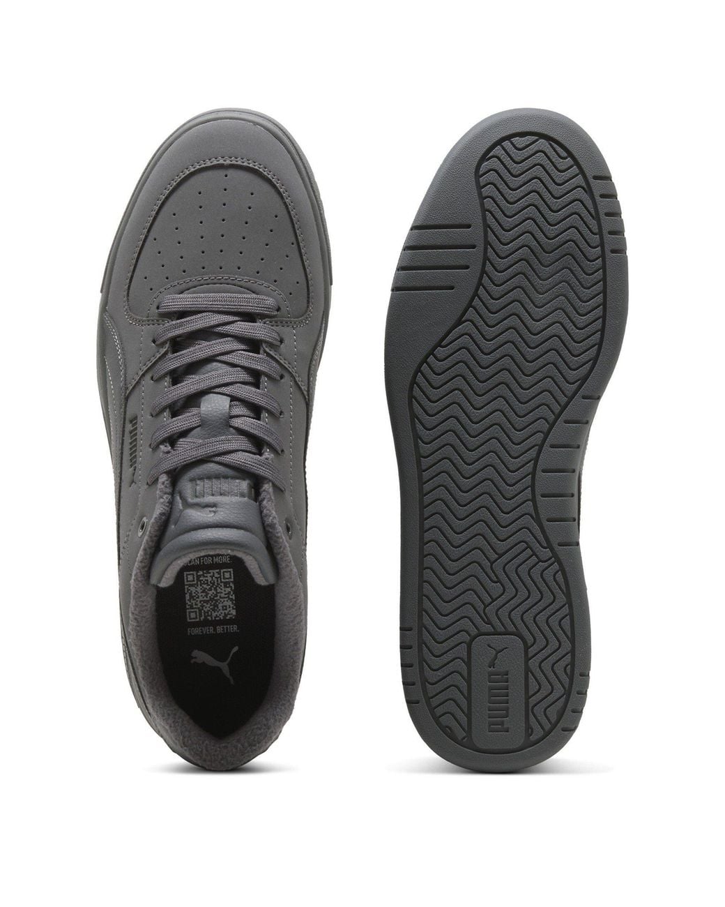 PUMA Gray Caven Trainers for men