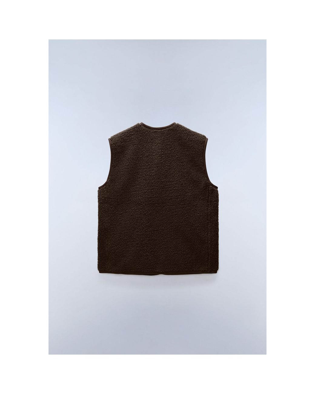 Napapijri Brown Napa Roldal Gilet for men