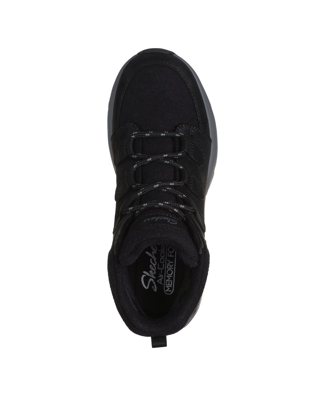 Skechers Black Biglug Non Waterproof Walking Shoes