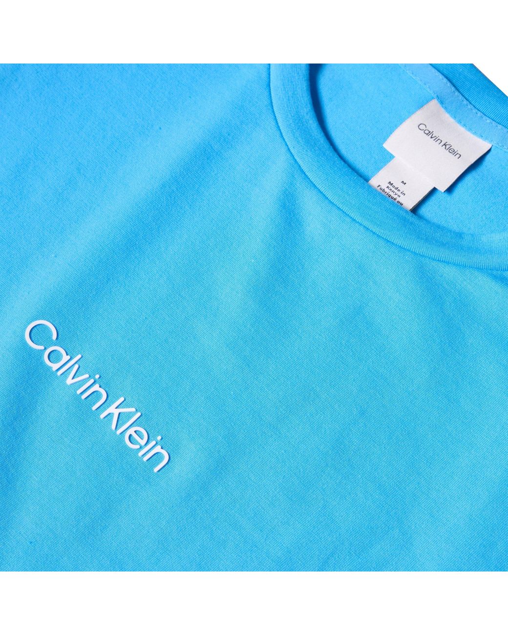 Calvin Klein Blue Logo T-Shirt for men