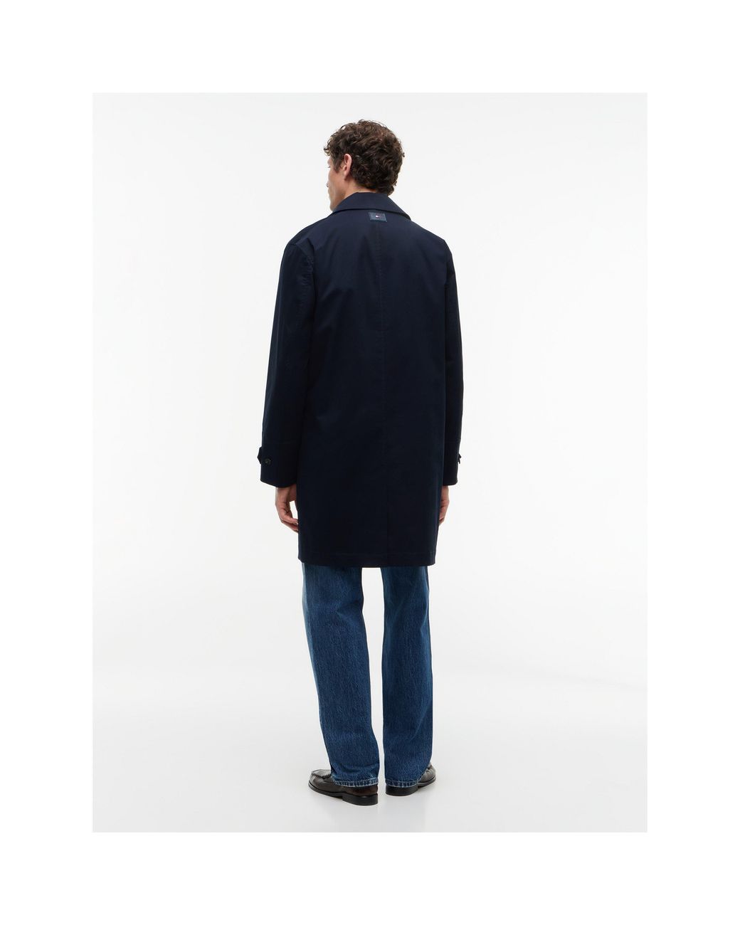 Tommy Hilfiger Blue Tommy Car Coat Sn64 for men