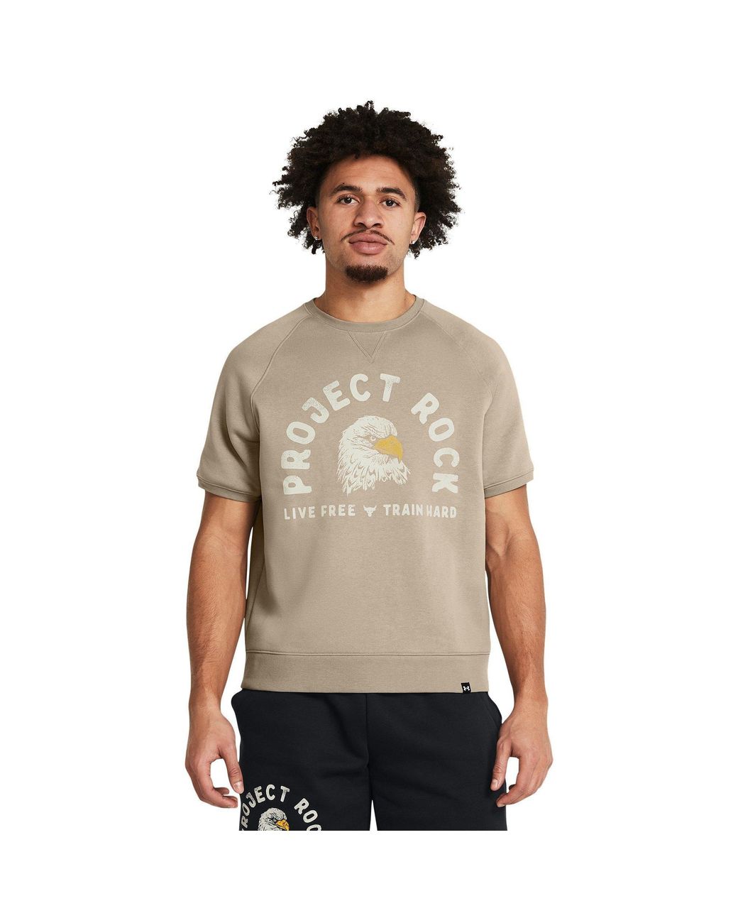 Under Armour Natural Pr Eagle Crew Regular Fit T-Shirt for men