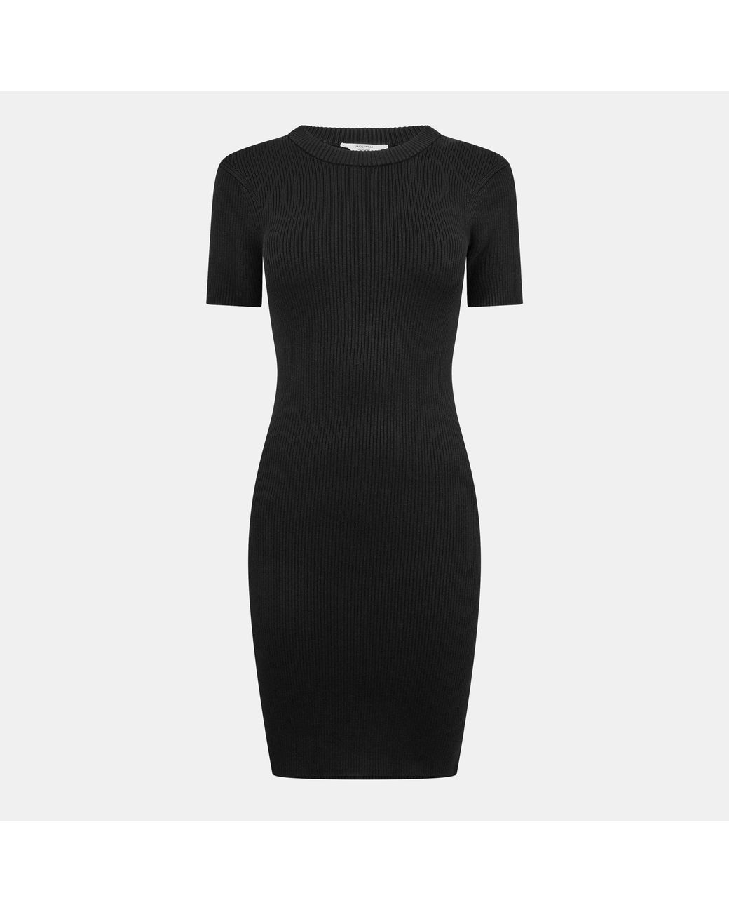 Jack Wills Black Travel Rib Dress