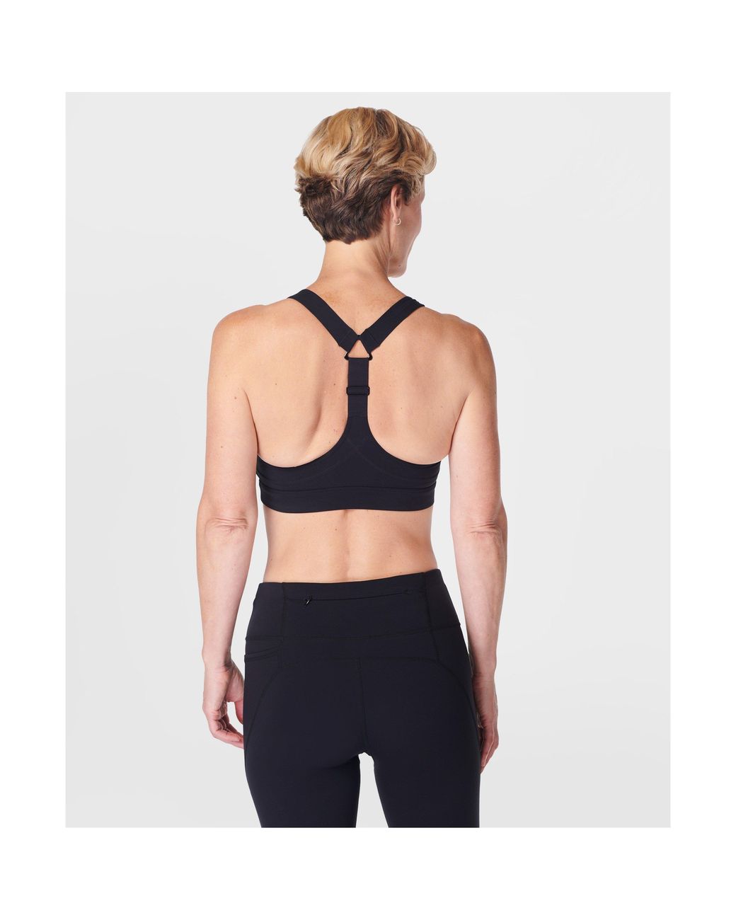 Sweaty Betty Blue Power Non Wired Medium Impact Sports Bra