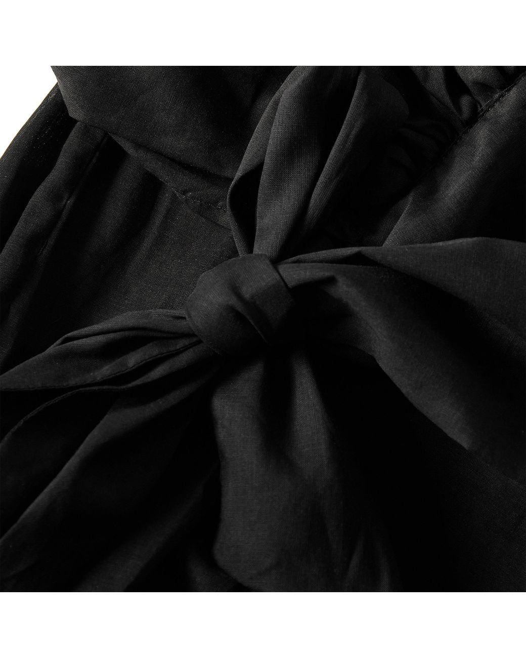 ANDAMANE Black Noor Wide Smock Jumpsuit