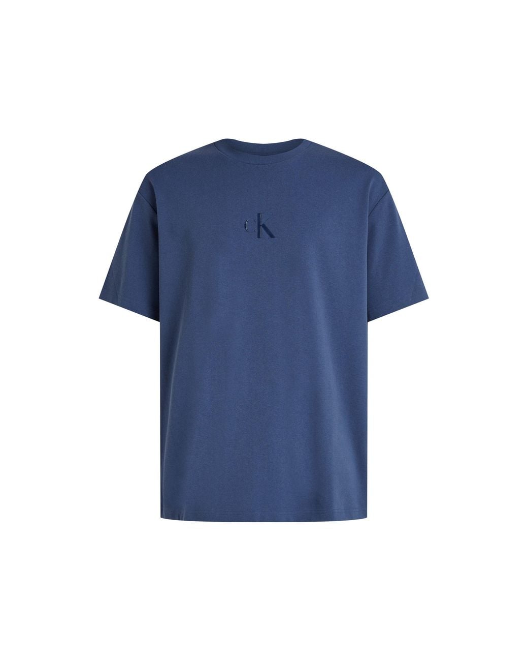 Calvin Klein Blue Short Sleeve T-Shirt for men