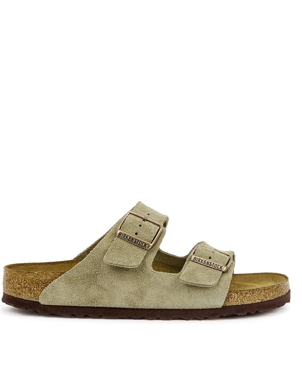 Birkenstock Green Arizona Suede Sandal