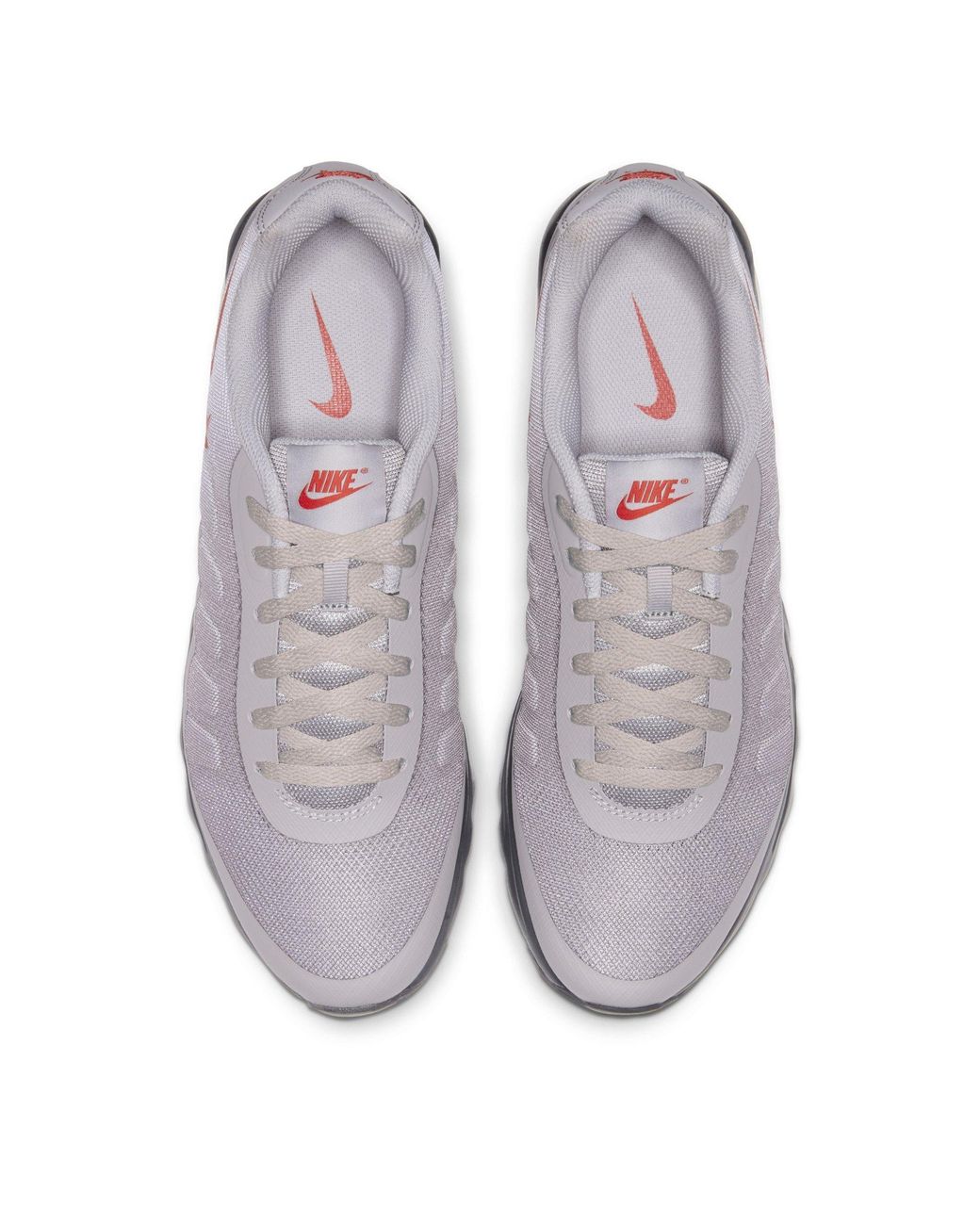 Nike Gray Air Max Invigor Shoes for men