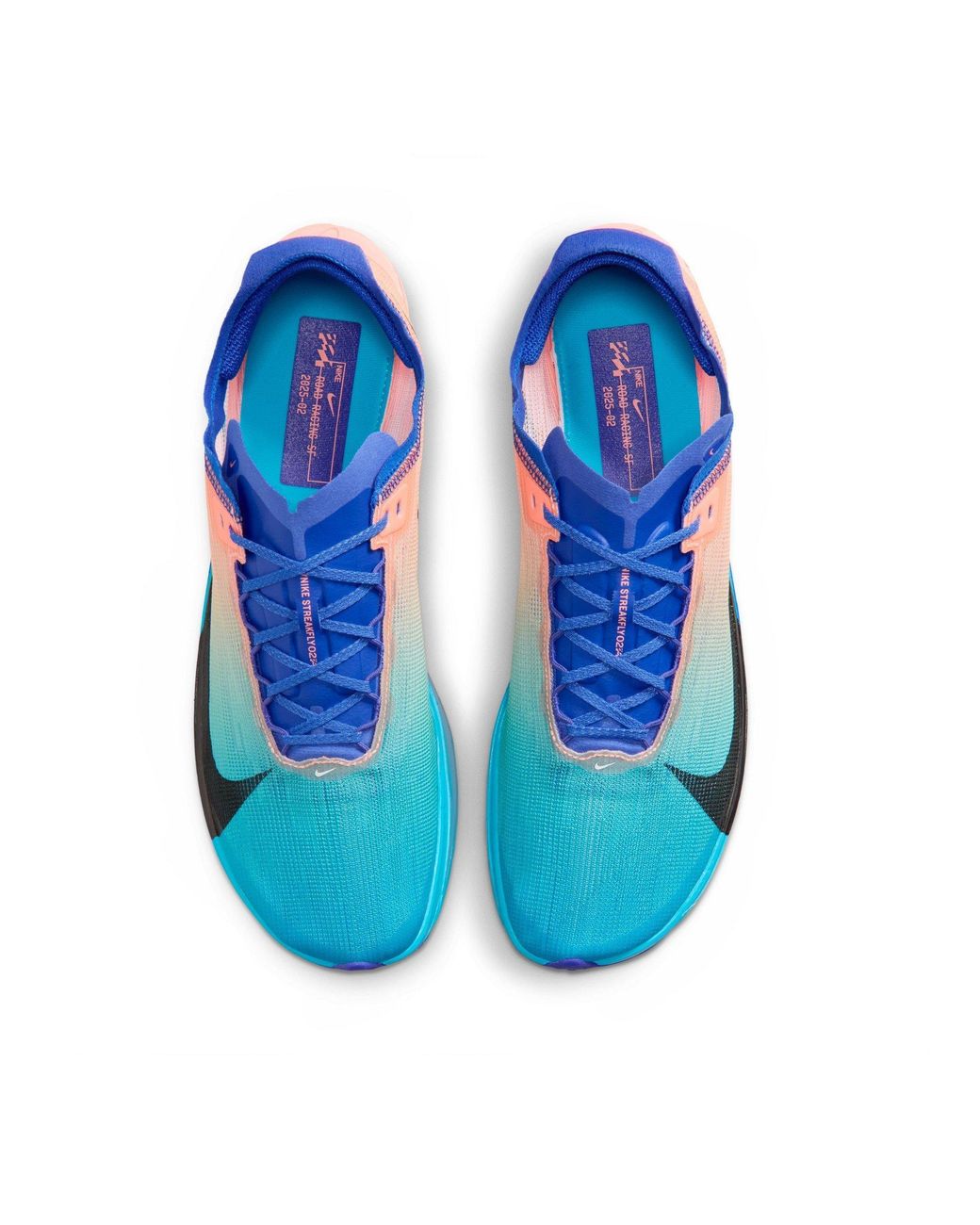 Nike Blue Streakfly 2 Road Racing Shoes for men
