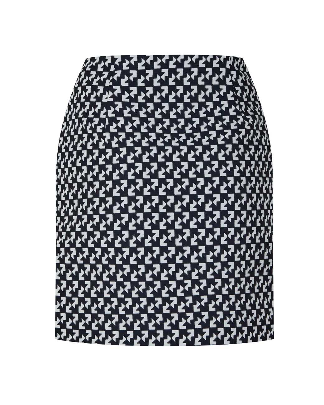 Off-White c/o Virgil Abloh Black Abstract Wrap Skirt