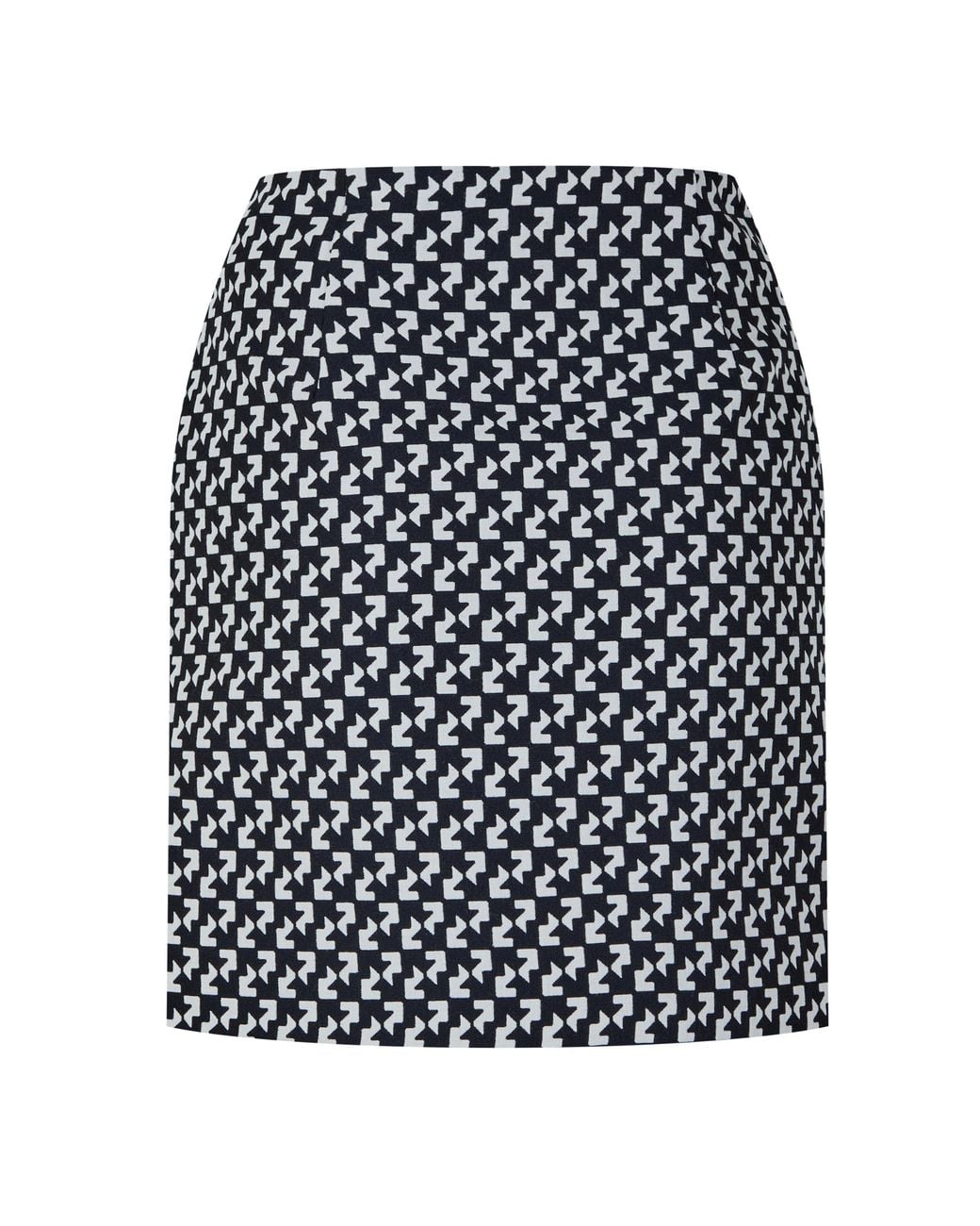 Off-White c/o Virgil Abloh Black Abstract Wrap Skirt