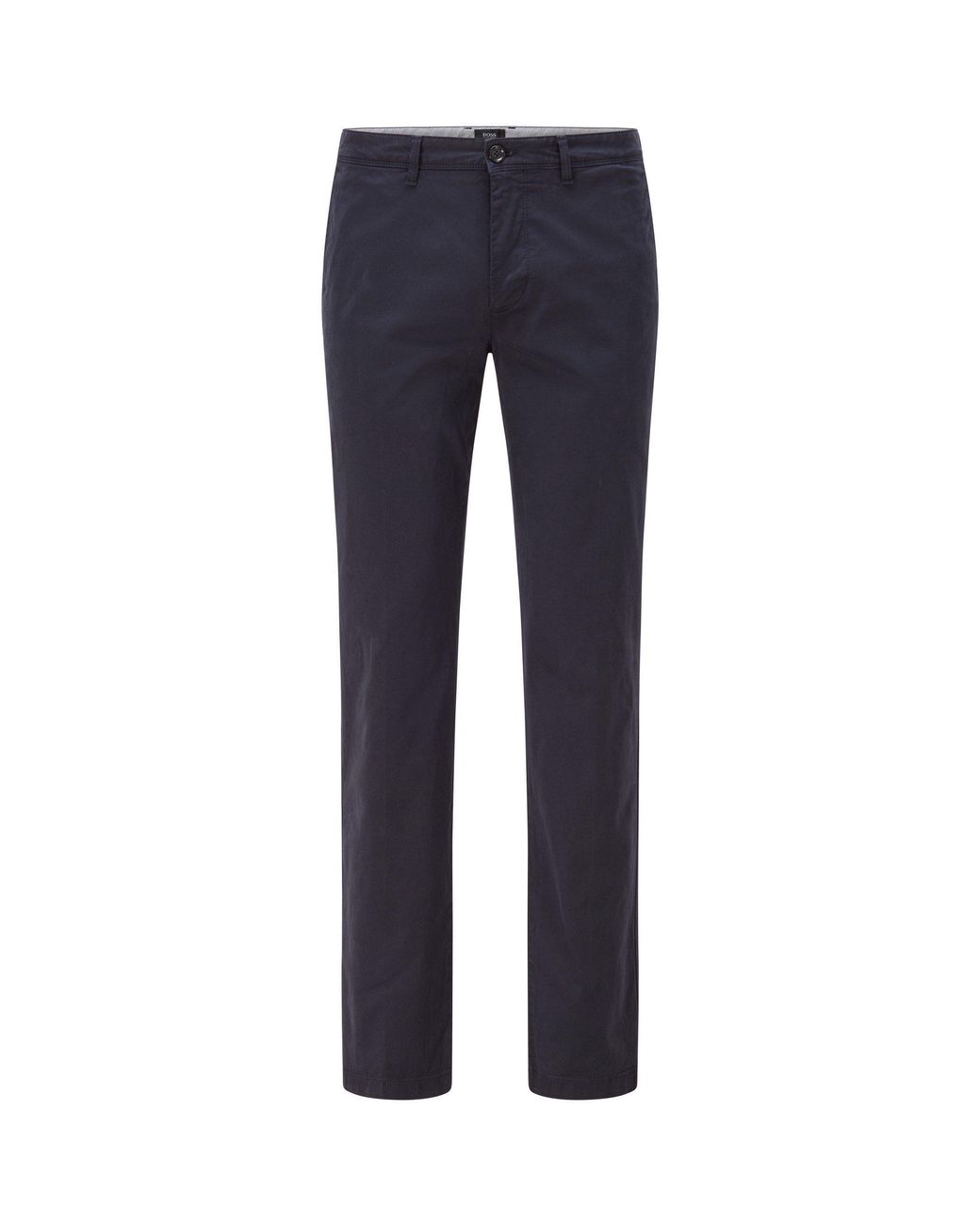 Boss Blue Crigan2 D Straight Leg Trousers for men