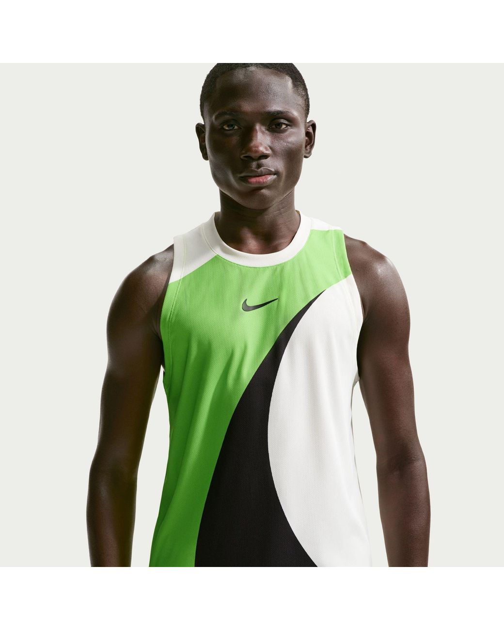 Nike Green Court Slam Dri-Fit Adv Tank Top for men