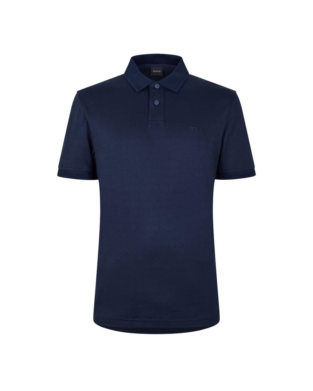 Boss Blue Pe Interlock 10262456 01 for men